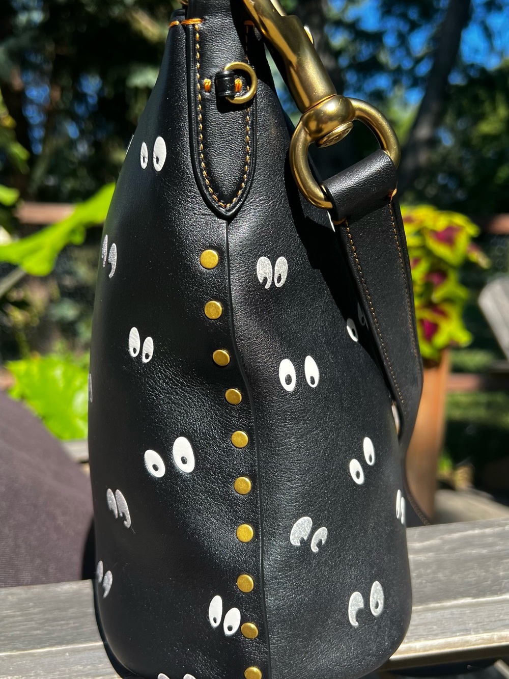 RARE Disney x Coach Dark Fairytale Spooky Eyes Duffle 20 Limited Edition - Picture 5 of 16